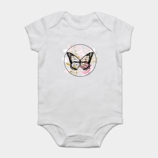 BOHO Butterfly Design Baby Bodysuit